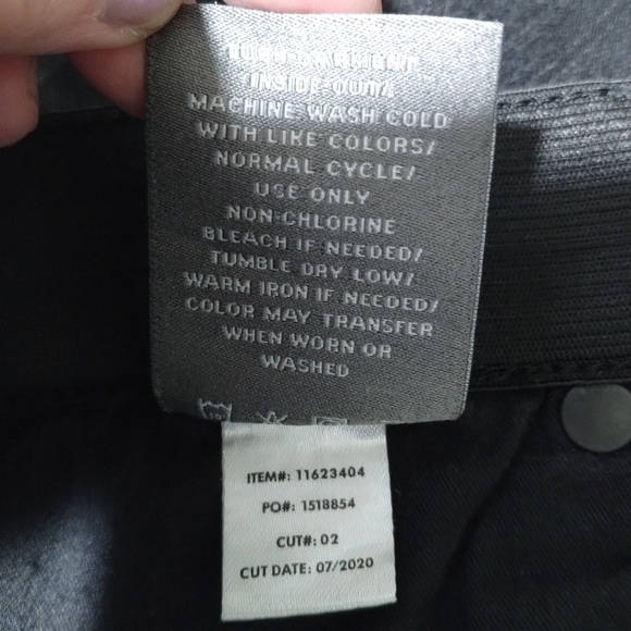 Torrid Black Sky High Skinny Premium Stretch Distressed Jean Plus Size 18 - Picture 7 of 7